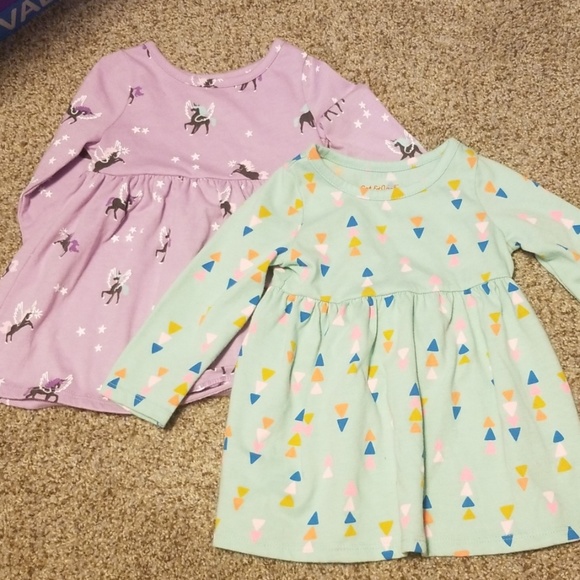 Cat & Jack Other - Long sleeve dress bundle